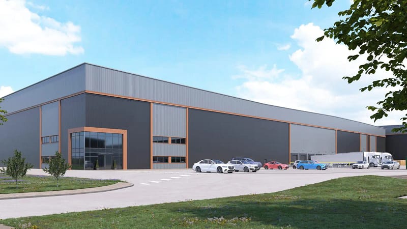 Saxon Park Warehouses, Corby 01